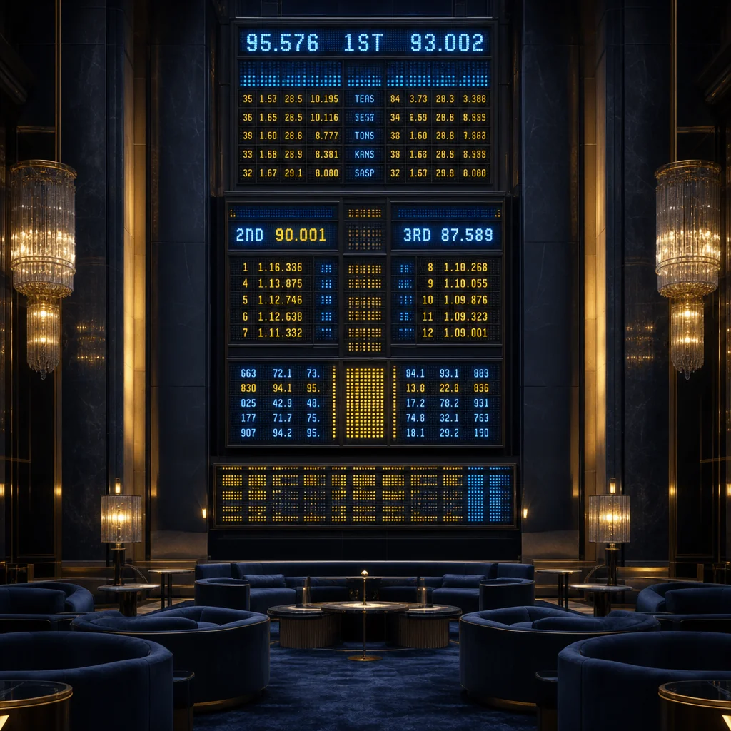 Retro arcade slot machine reels showing 8-bit jackpot symbols with vivid yellow and magenta neon glow